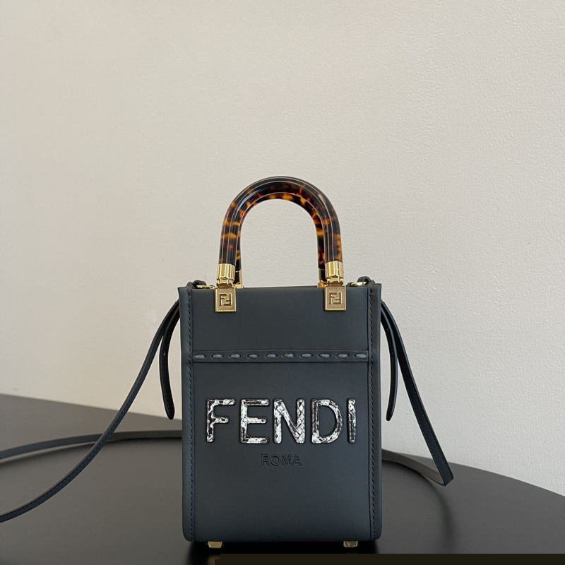 F**di top handle bags